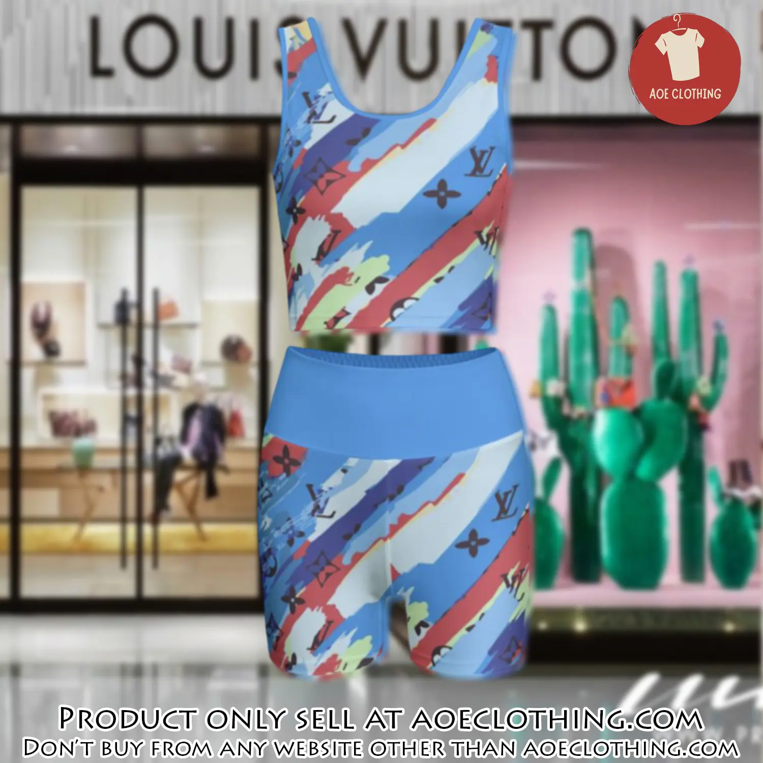 Louis vuitton summer women sport bra yoga set running outfit sby1025 aoe2533848